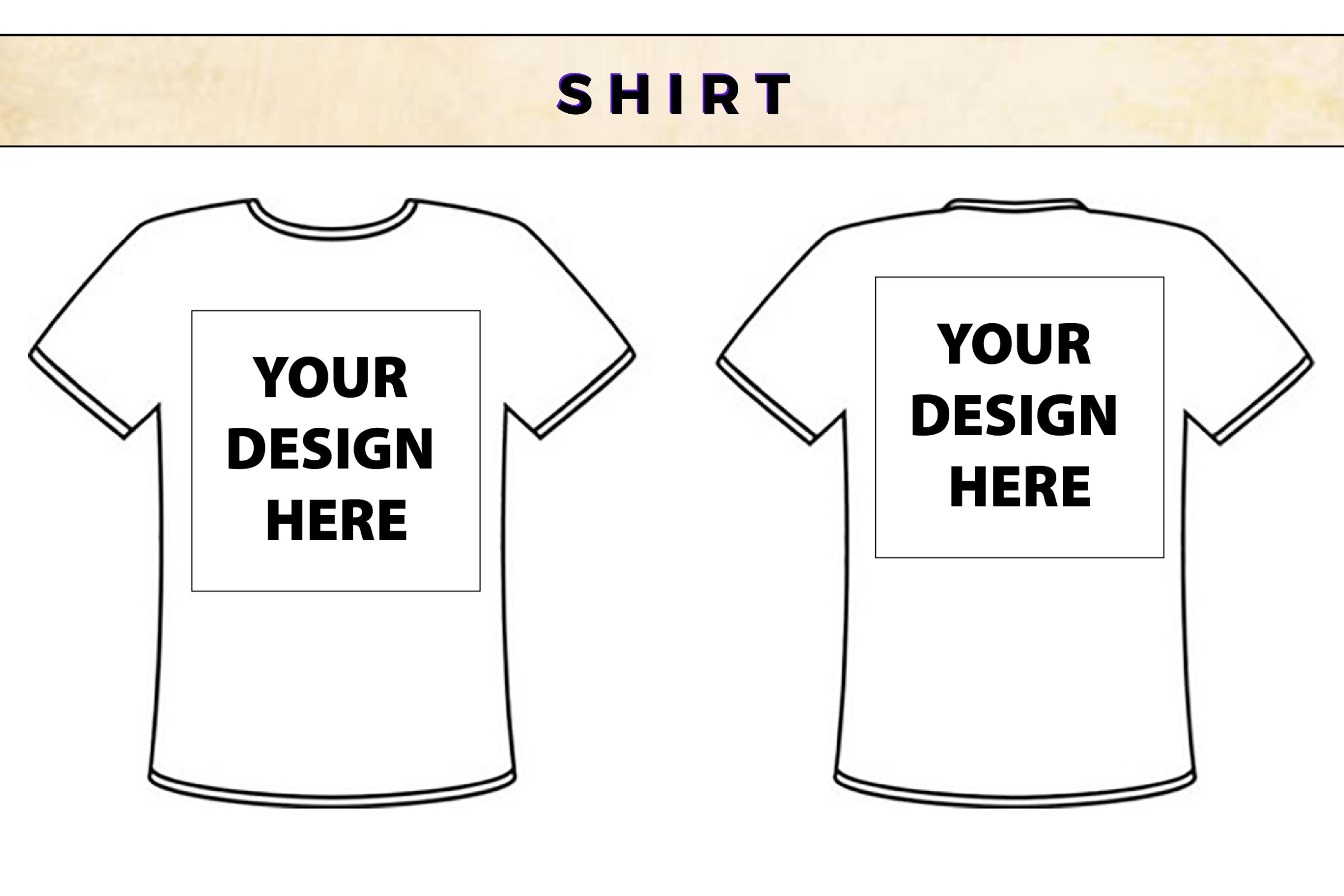 Shirt Layout